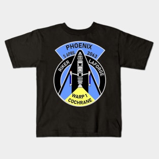 Phoenix Warp 1 First Contract Flight Patch Kids T-Shirt